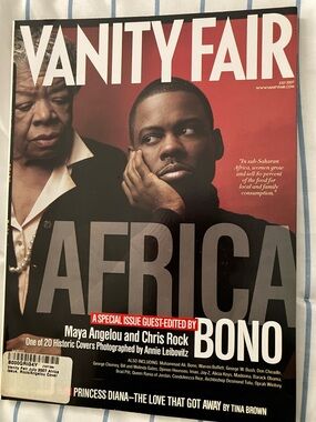 Vanity Fair Magazine - 2007 w/ Maya Angelou & Chris Rock